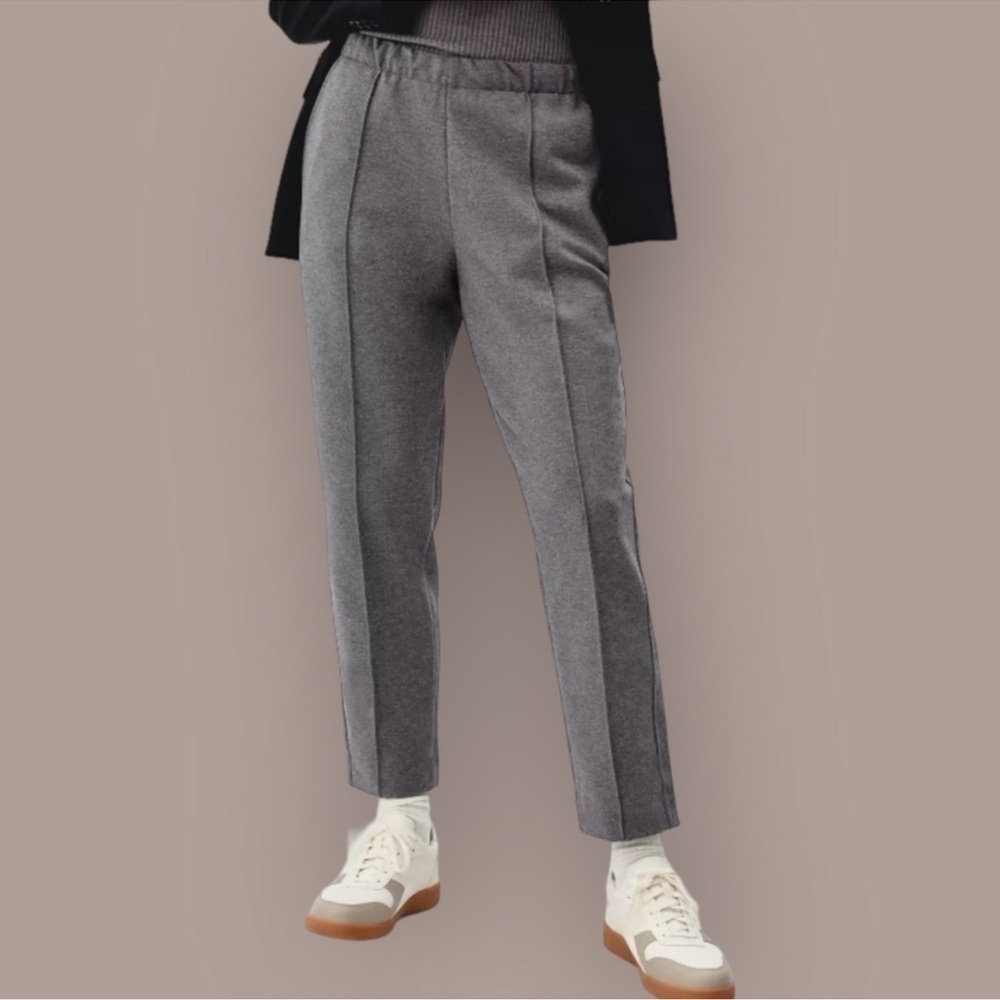 Everlane Gray Straight Leg Pants